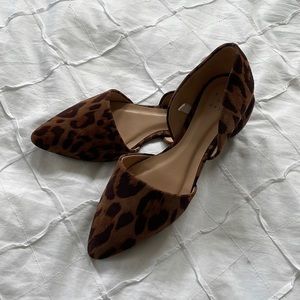 A New Day Target Flats Size 7 in Leopard Print